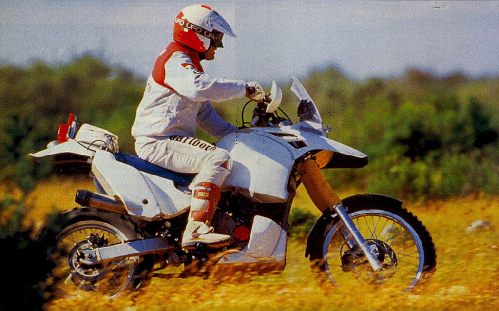 1988-as teszt a Párizs-Dakar versenyen