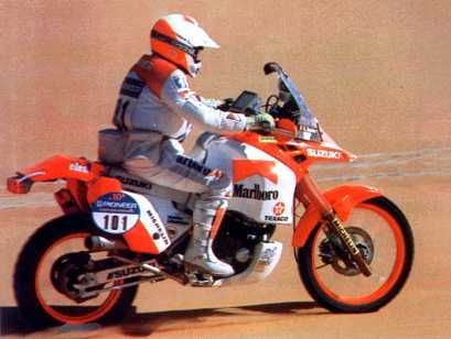 Gaston Rahier 1988-ban a Dakaron