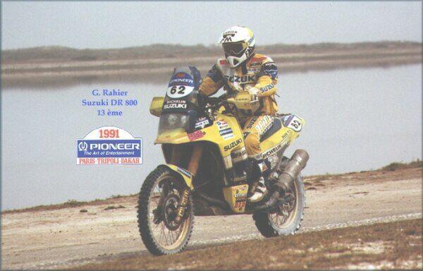 1991 Gaston Rahier - Dakar (foto:parisdakar)
