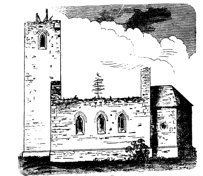 korabeli ábrázolása a templomnak